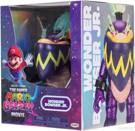 The Super Mario Galaxy Movie Action Figure Wonder Bowser Jr. 13 cm [FIGURKA]