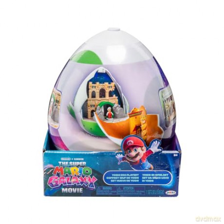 The Super Mario Galaxy Movie Playset with 2 Mini Figures Yoshi Egg