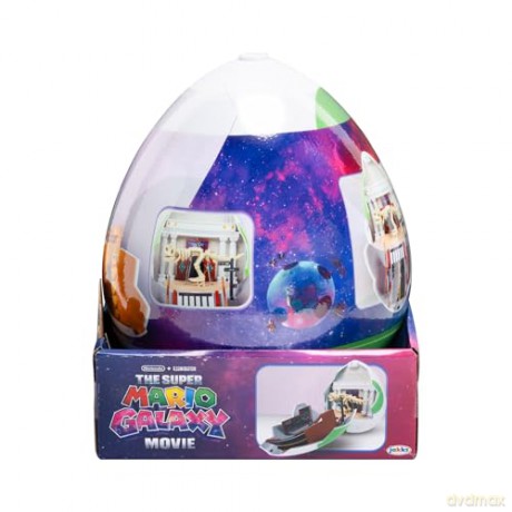 The Super Mario Galaxy Movie Playset with 2 Mini Figures Yoshi Egg