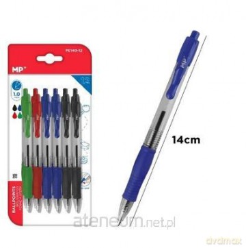 Długopis 1.0mm MIX 12szt