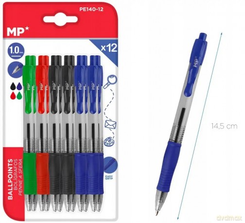 Długopis 1.0mm MIX 12szt