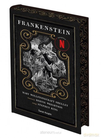Frankenstein (barwione brzegi) - Mary Wollstonecraft Shelley [KSIĄŻKA]