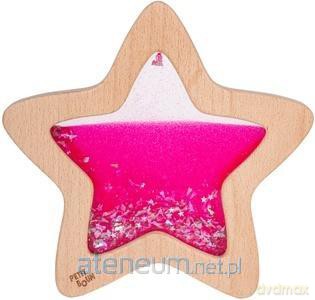 Gwiazda sensoryczna pink świecąca w ciemności