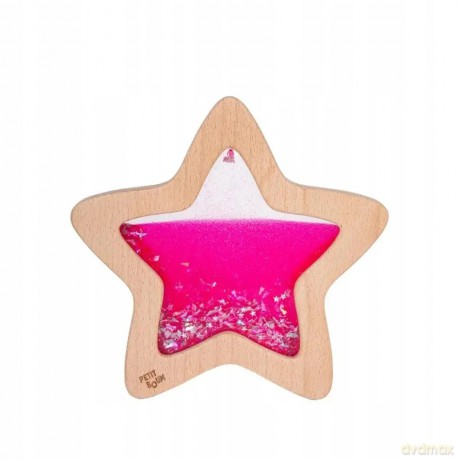 Gwiazda sensoryczna pink świecąca w ciemności