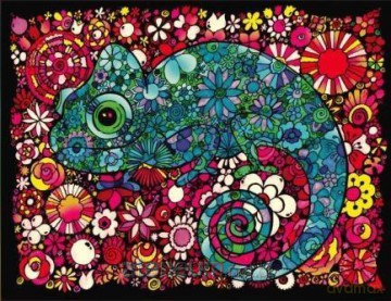 Kolorowanka welwetowa Kameleon 47x35cm