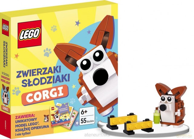 LEGO Master Brand. Zwierzaki Słodziaki. Corgi [KSIĄŻKA]