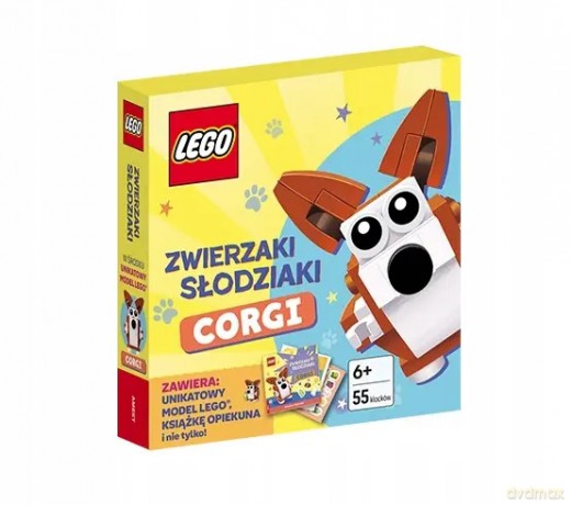 LEGO Master Brand. Zwierzaki Słodziaki. Corgi [KSIĄŻKA]