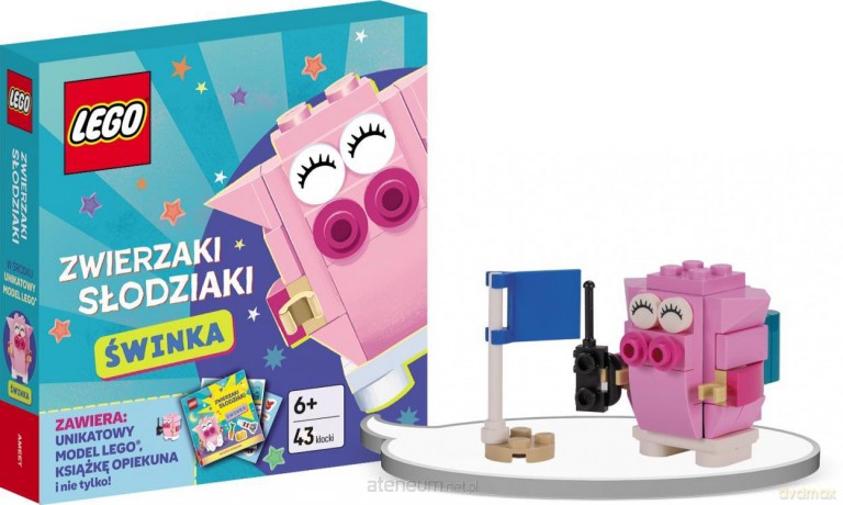 LEGO Master Brand. Zwierzaki Słodziaki. Świnka [KSIĄŻKA]