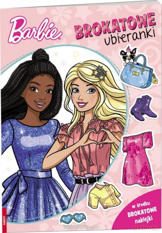 Mattel Barbie. Brokatowe ubieranki [KSIĄŻKA]