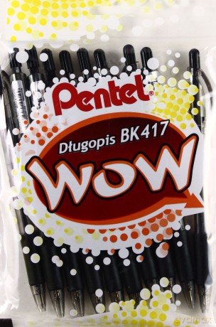 Długopis WOW BK417 czarny (10szt)