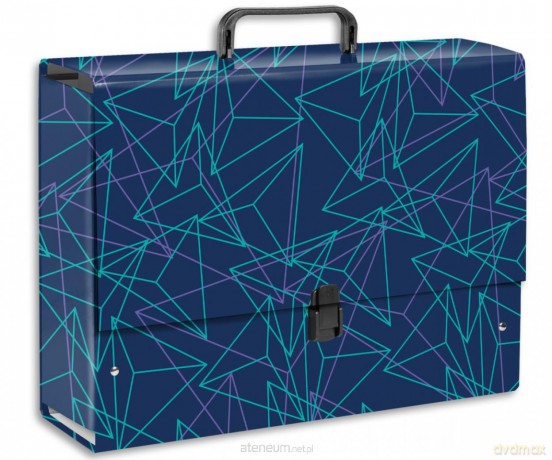 Teczka z rączką B4 jumbo geometria