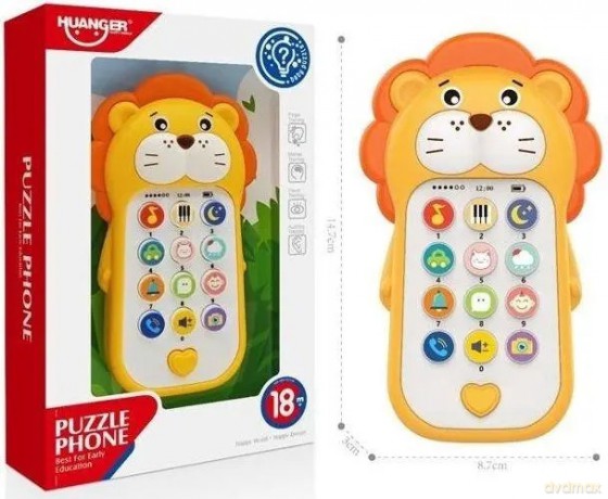 Telefon ze światłem i dźwiękiem