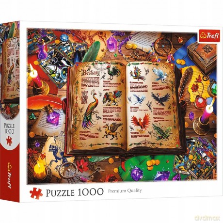 TREFL 1000 el. Atlas fantastycznych ptaków