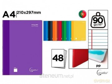 Zeszyt A4/48k linia MIX (8 szt)