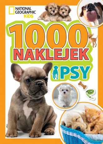 1000 naklejek. Psy. National Geographic Kids [KSIĄŻKA]