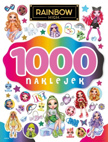1000 naklejek. Rainbow High - Monika Kiersnowska [KSIĄŻKA]
