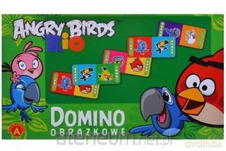 Domino obrazkowe - Angry Birds Rio [GRA]