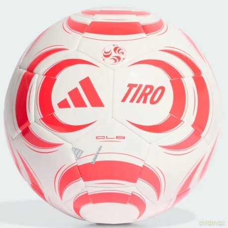 ADIDAS piłka nożna Trio club bia/czerw.15082