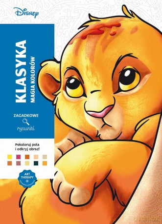 Art therapy. Kolorowanka antystresowa. Disney. Klasyka. Magia kolorów. Zagadkowe rysunki - Jeremy Mariez [KSIĄŻKA]