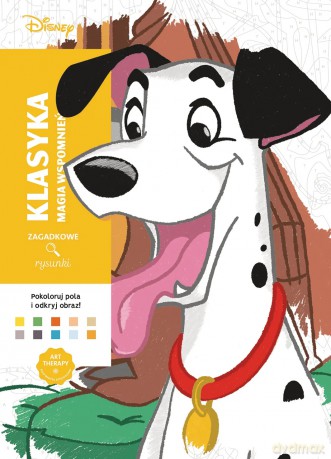 Art therapy. Kolorowanka antystresowa. Disney. Klasyka. Magia wspomnień. Zagadkowe rysunki - Edouard Vauthey, Laetitia Sala [KSIĄŻKA]
