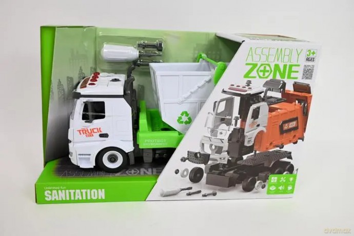 Auto śmieciarka kontener n/bat d/skr.013129 97278