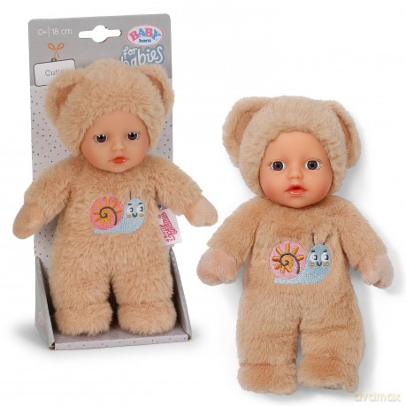 BABY BORN lalka Miś 18cm 3rodz 837412