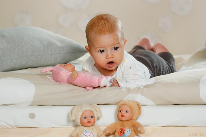 BABY BORN lalka Miś 18cm 3rodz 837412