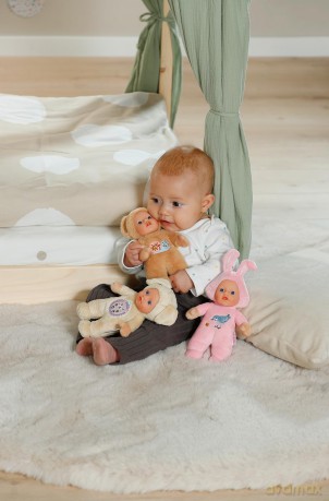 BABY BORN lalka Miś 18cm 3rodz 837412
