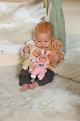 BABY BORN lalka Miś 18cm 3rodz 837412