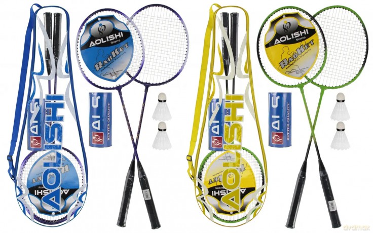 Badminton metalowy W Pokrowcu Plus Lotki Mix Mega Creative 576841