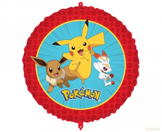 Balon Fol Pokemon 46cm Go pudełko