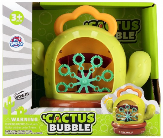 BaŃki Mydlane Maszynka Do Baniek Kaktus My Bubble 577579