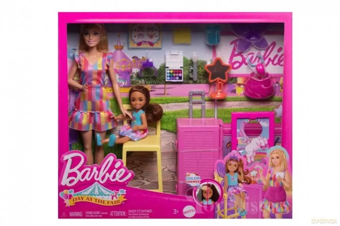 Barbie Dzień na jarmarku color change JFL61