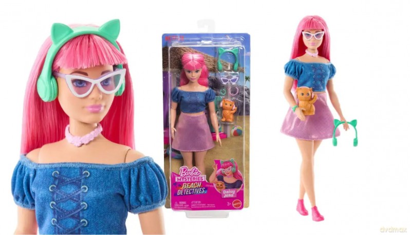 Barbie Plażowi Detektywi Daisy Lalka I Akcesoria Jfv66 Wb4