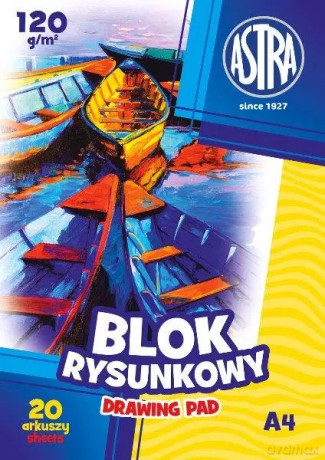 Blok rysunkowy A4 20 kartek