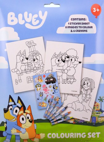 BLUey zestaw do kolorowania BY00016 91363