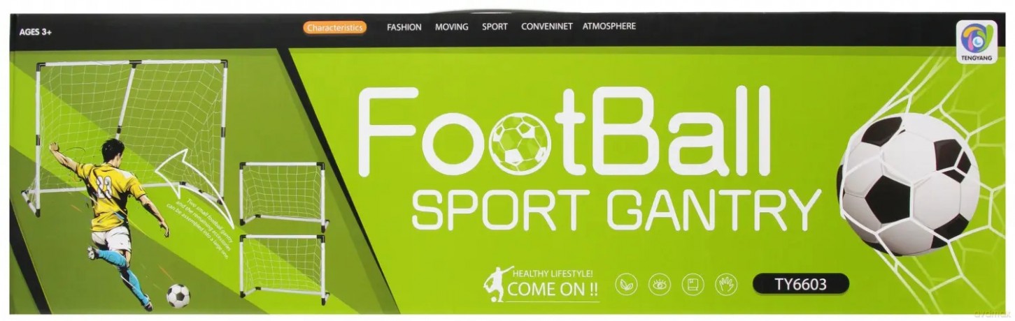 Bramka z Akcesoriami 143 cm 2w1 Mega Creative 577820