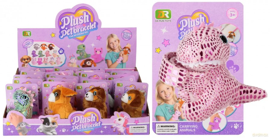 Bransoletka Pluszowa ZwierzĘta Mix Mega Creative 577451