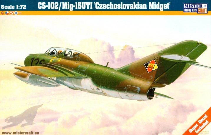 CS-102/Mig-15UTI 'Czechoslovakian Midget', 1:72