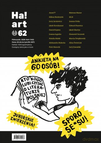 Czasopismo Ha!art. Nr 62 [KSIĄŻKA]