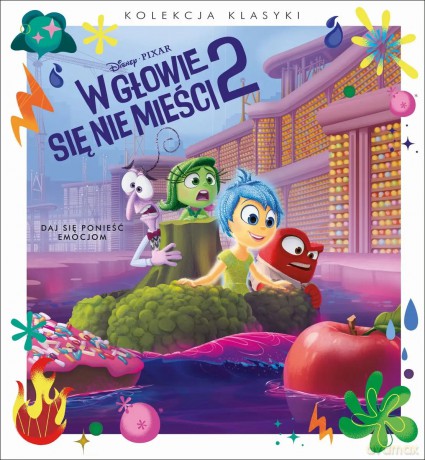Daj się ponieść emocjom. Disney Pixar W głowie się nie mieści 2 [KSIĄŻKA]