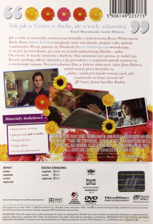 Jak w niebie [DVD]