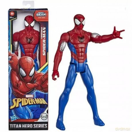 Duża Figurka Spiderman Titan Hero Series Armored [FIGURKA]