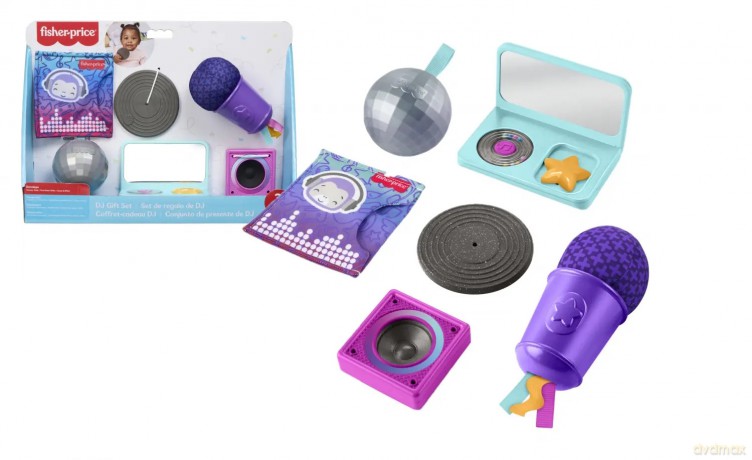 Fisher-Price Mini Me Moments Dj Zestaw Upominkowy, 6-czĘŚciowy Sensoryczny Jmf07 Wb3