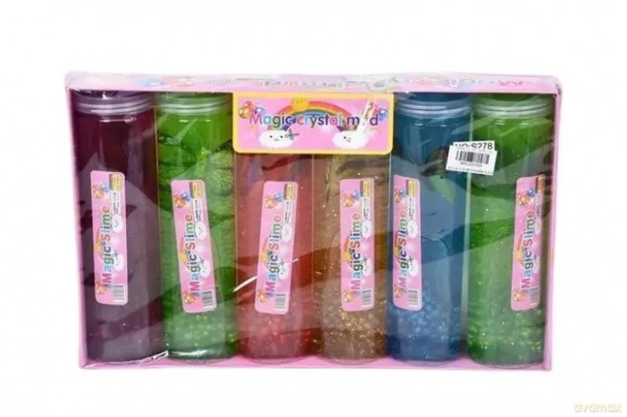 Gadżet Slime brokat tuba duża 6/opak 02406