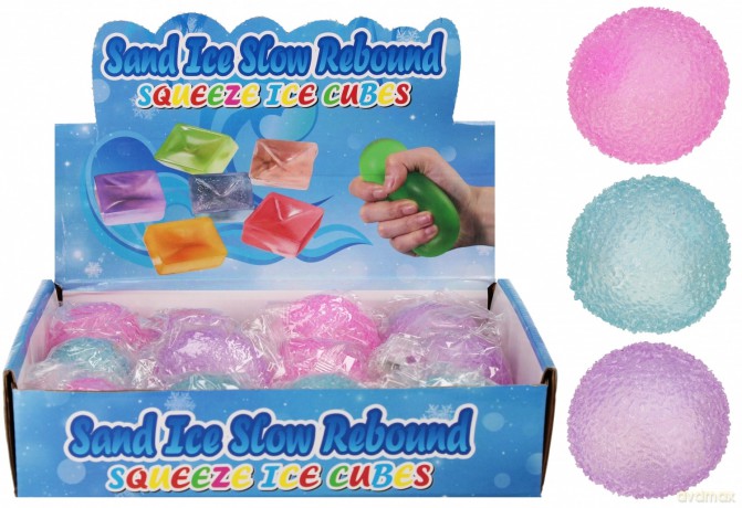 Gniotek PiŁka Brokat Mix Kolor Mega Creative 576878