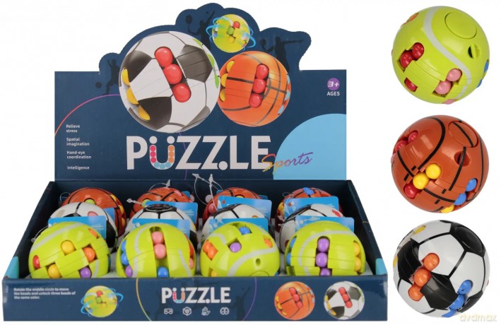 Gra Logiczna PiŁka Rotacja 6,5cm Mix Mega Creative 577690 [GRA]