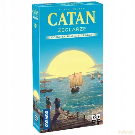 Gra planszowa Catan: żeglarze Dodatek dla 5/6 Graczy - nowe wydanie Galakta [GRA]