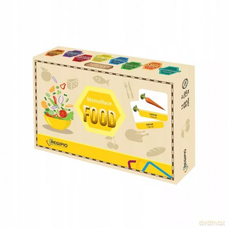 Gra planszowa MemoRace Food Regipio [GRA]