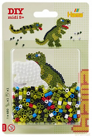 Hama 4193 - mały zestaw - Dinozaur - KRK